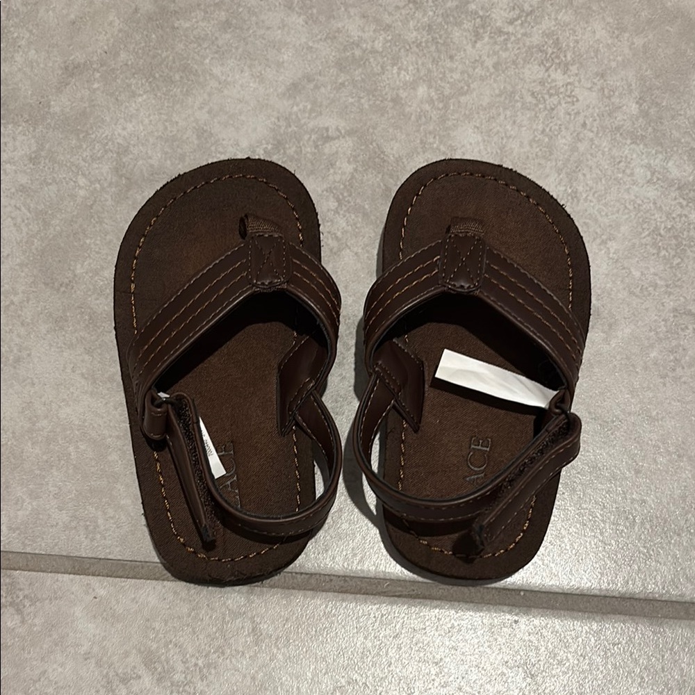 NWT Brown Kids Sandals